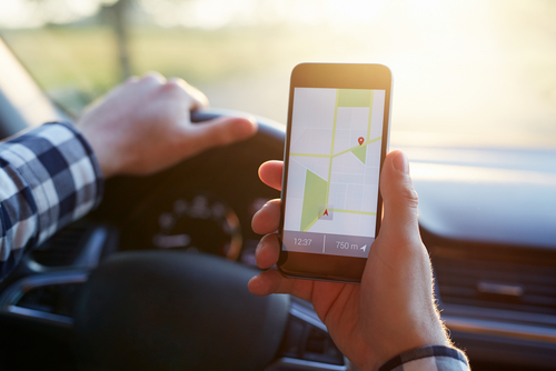 navigation app michigan car accident distracted driving