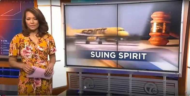 WXYZ | Thurswell Law Suing Spirit Airlines After Removing Minor from Flight